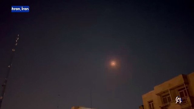 İran hava savunma sistemleri İsrail füzelerine karşı ateşlendi