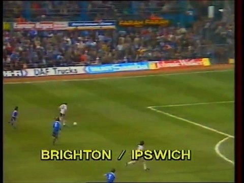 BRIGHTON - IPSWICH - 1982 - SAISON 1981/1982 -