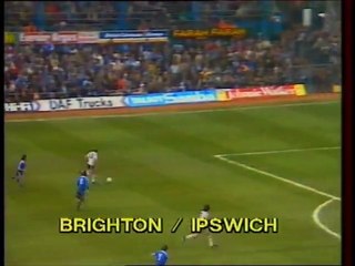 BRIGHTON - IPSWICH - 1982 - SAISON 1981/1982 -