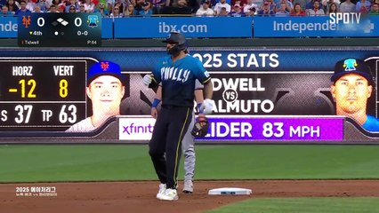 스포츠중계 빠른티비 [MLB] 뉴욕 메츠 vs 필라델피아 하이라이트 2025.06.21 (토) 081