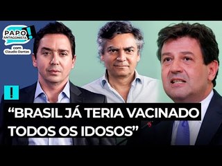 Pfizer prometeu vacinas para o Brasil em novembro, diz Mandetta
