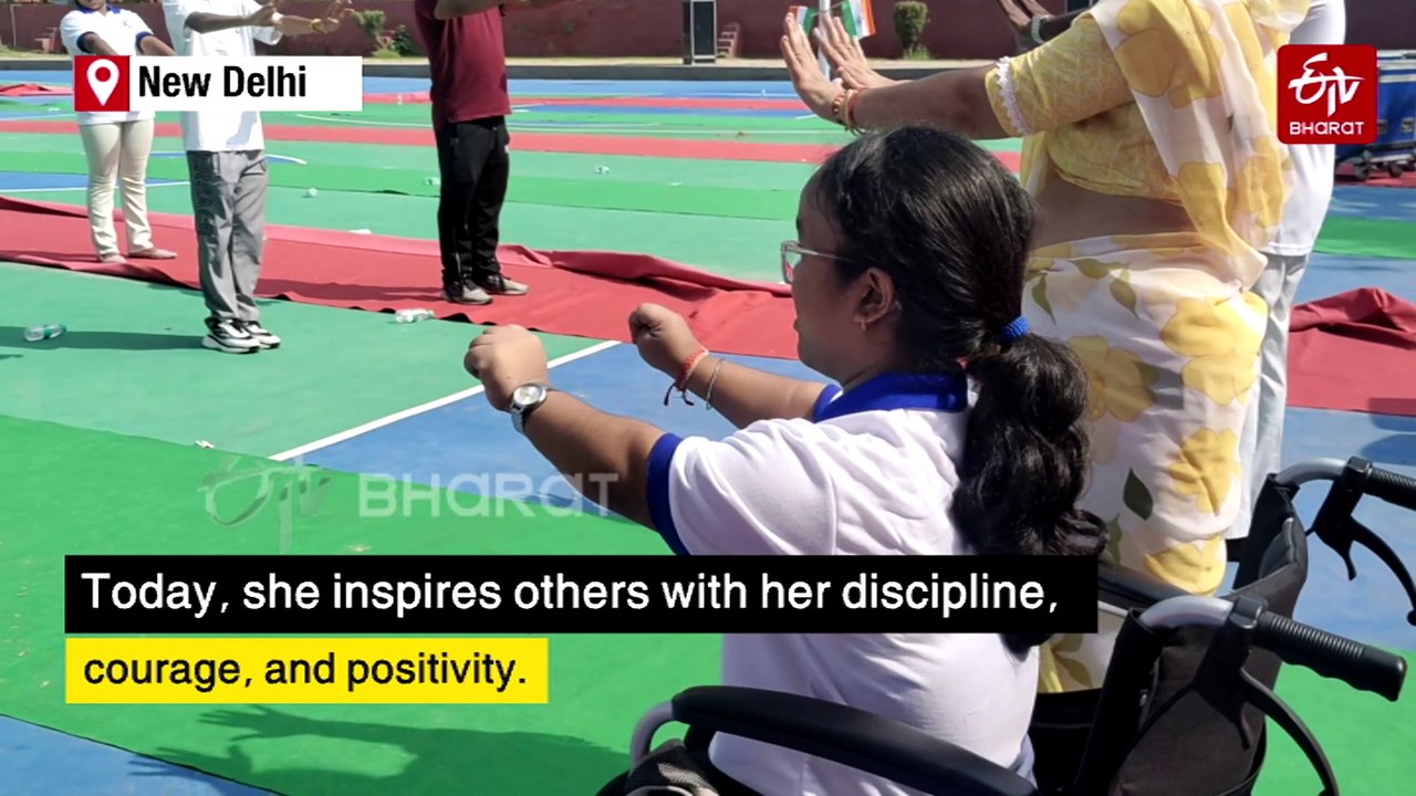 Yoga Empowers Specially Abled Delhi Girl To Overcome Challenges