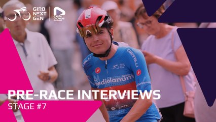 Giro Next Gen 2025 | Tappa 7: Pre-race interviews