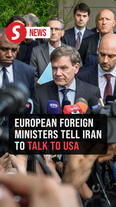 European foreign ministers see 'perilous' moment, urge Iran to talk to US