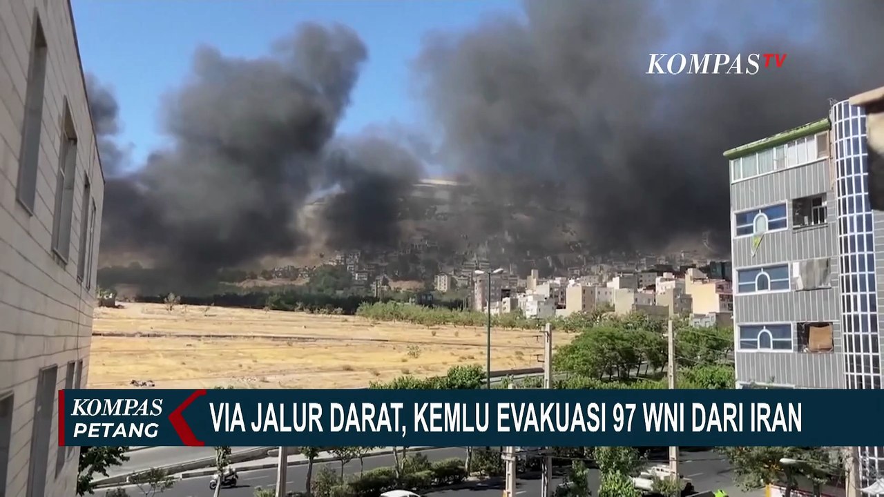 Perang Iran-Israel Berlanjut, Menlu Ungkap 97 WNI Berhasil Dievakuasi dari Iran via Jalur Darat