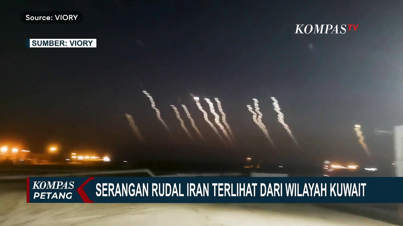 Hujan Rudal Iran di Langit Tel Aviv! Pertahanan Israel Cegat Serangan Udara Bertubi-tubi