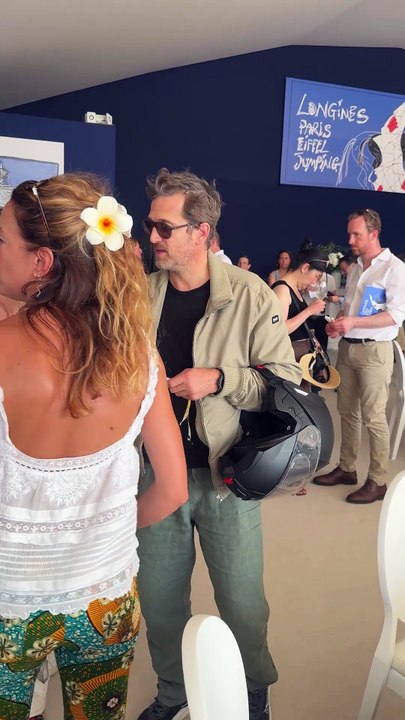 Guillaume Canet Les célébrités au Jumping Longines à Paris, France, le 20 juin 2025 ©Jean-Baptiste Baud / Bestimage