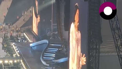Dua Lipa gets emotional at night 1 of her Radical Optimism shows at Wembley Stadium