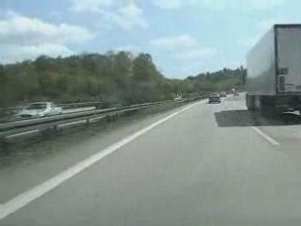 Autofahrt nach Nürtingen