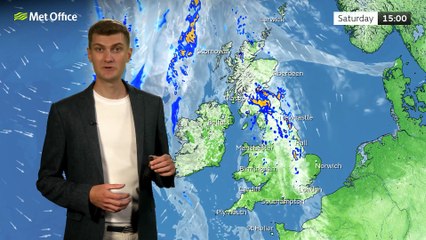 Met Office Saturday afternoon weather forecast 21/06/2025