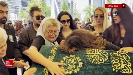 Nihal Candan'ın cenazesinde gözyaşları