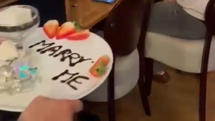 'I’m Getting MARRIED!' - Heartwarming proposal at restaurant catches bride-to-be by surprise