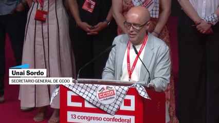 Unai Sordo (CCOO): "Exigimos transparencia en todos los casos de corrupción"