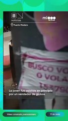 Cayó al agua desde el Puente de la Mujer y se mantuvo a flote gracias a un globo de Spiderman que le arrojaron.Minutos después un equipo de Prefectura logró socorrerla del agua helada del dique de Puerto Madero. La mujer está fuera de peligro.