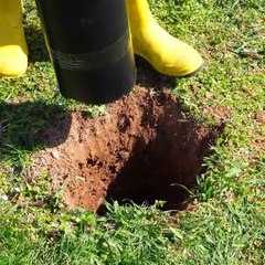 DIY a durable fence foundation!