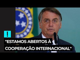 Bolsonaro na Cúpula do Clima: "Estamos abertos à cooperação internacional"