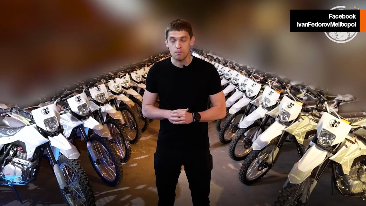 Video: Ukraine verstärkt Brigaden mit 55 neuen Militärmotorrädern