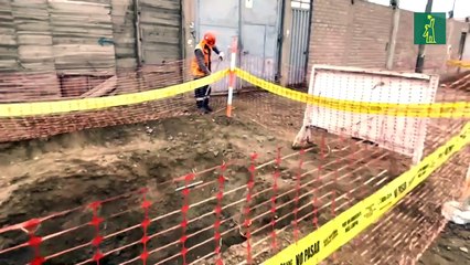 Una momia de más de mil años descubierta de forma fortuita en Lima por obreros de gas