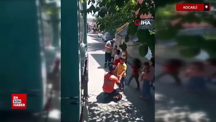 Kocaeli'de temizlik personellerinin hareketi yürekleri ısıttı