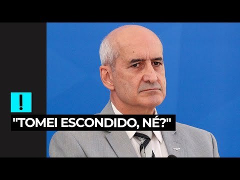 Ouça o ministro Ramos dizendo que tomou vacina escondido