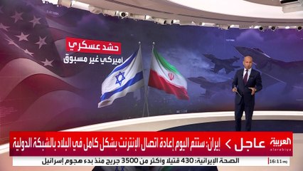 حشد 75 طائرة مع مقاتلات لدعم العمليات البرية.. هل اقترب التدخل الأميركي ضد إيران؟