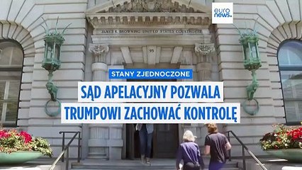 Amerykański sąd apelacyjny pozwala Trumpowi utrzymać kontrolę nad Gwardią Narodową w Los Angeles