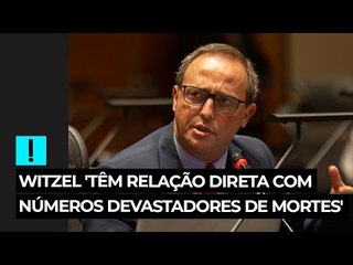 Relator diz que atos de Witzel 'têm relação direta com números devastadores de mortes'