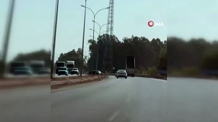 Hatay'da yüreklerin ağza geldiği anlar: Damperi açık unuttu!