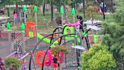 Yaz yağmuruna hazırlıksız yakalandılar