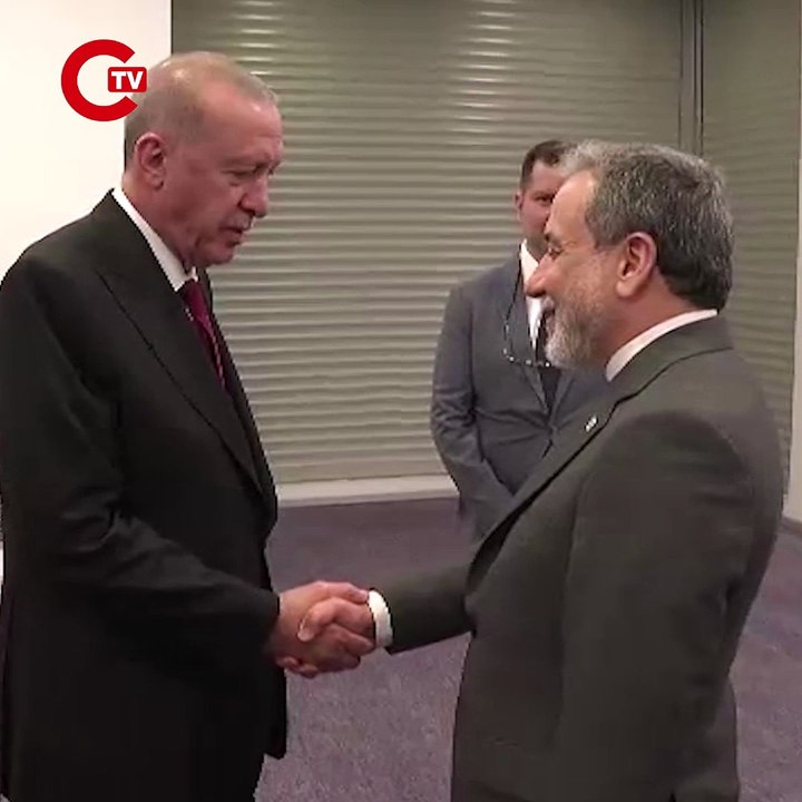 Cumhurbaşkanı Erdoğan, İran Dışişleri Bakanı Abbas Arakçi'yi kabul etti