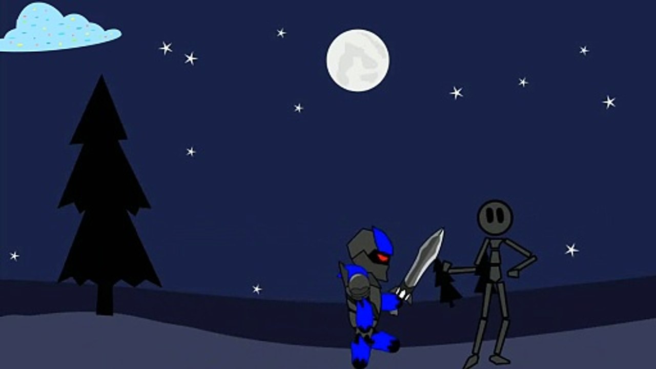 Dark Lord vs Stone Man #animation #darklord #stoneman