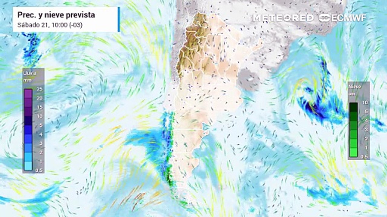 Inminente ola polar en Argentina y alerta por viento intenso: se esperan ráfagas de más de 100 km/h en varias provincias