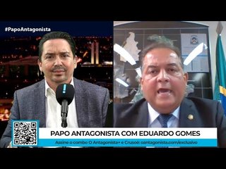 “É preciso aumentar os critérios de fiscalização e controle”, diz Eduardo Gomes sobre Bolsolão