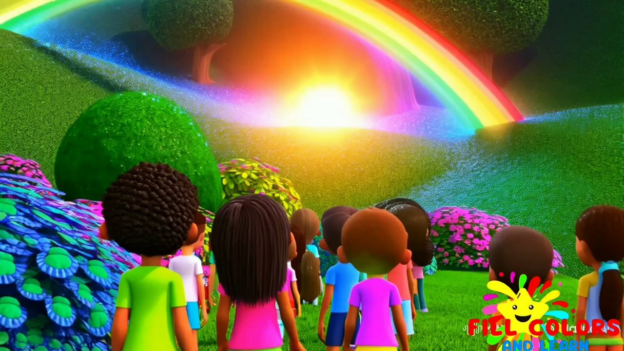 Hop Little Bunny + MORE Popular Nursery Rhymes & Kids Songs | Fill Colors and Learn