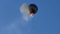 Se incendia un globo aerostático en Brasil: ocho muertos, dos heridos y 12 desaparecidos