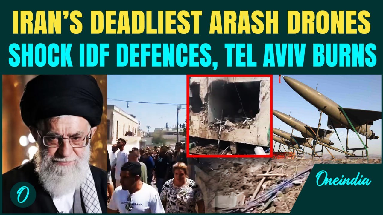 Iran’s Kamikaze Drones HUMILIATE Israeli Defences| All About Iran’s Arash Drones That HIT Tel Aviv