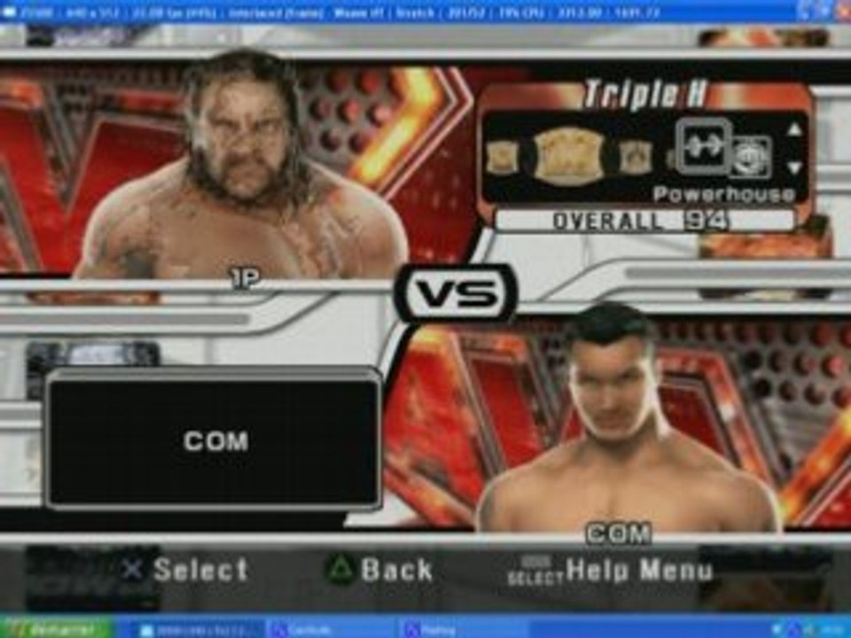 Smackdown VS Raw 2008 - PCSX2 0.9.5 Sur PC