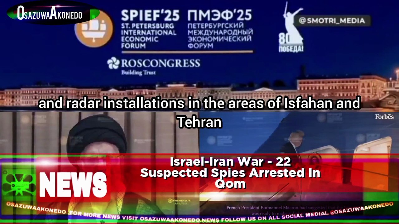 Israel-Iran War - 22 Suspected Spies Arrested In Qom