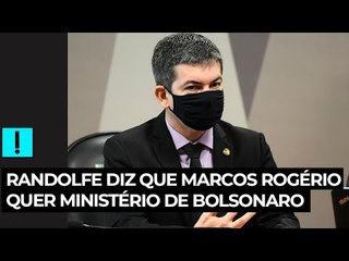 “O senhor está querendo um ministério na Esplanada”, diz Randolfe a Marcos Rogério