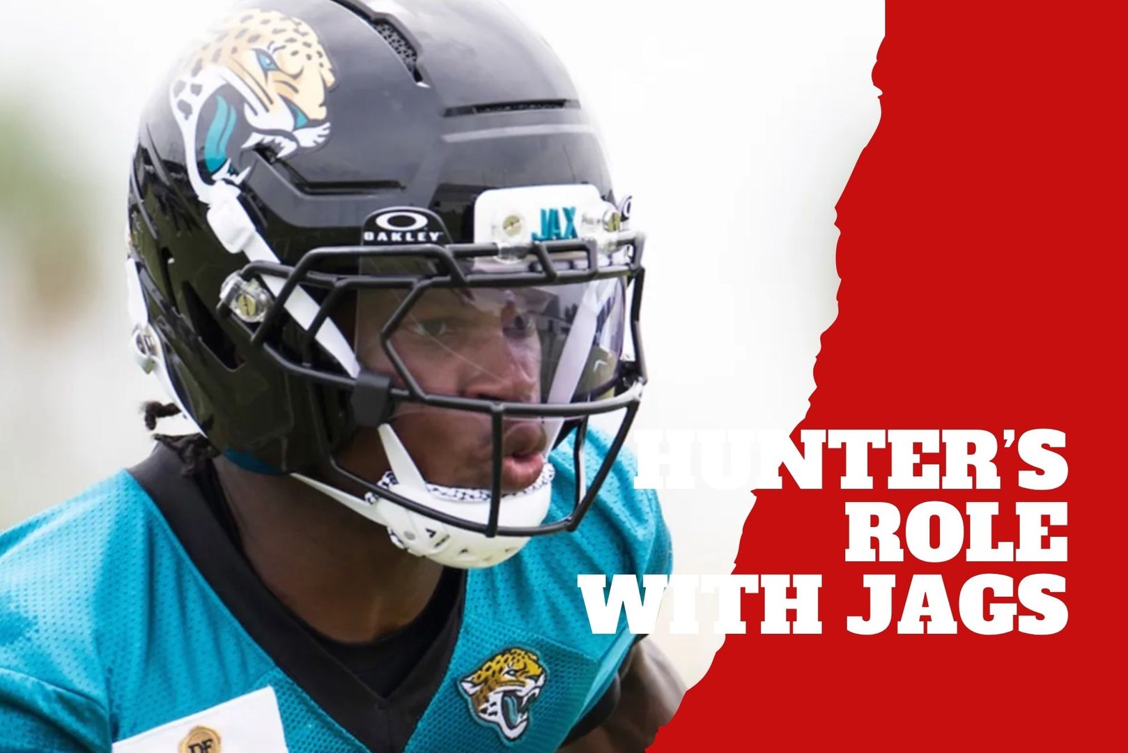 Hunter new video with the Jaguars gives a hint of which side of the ...