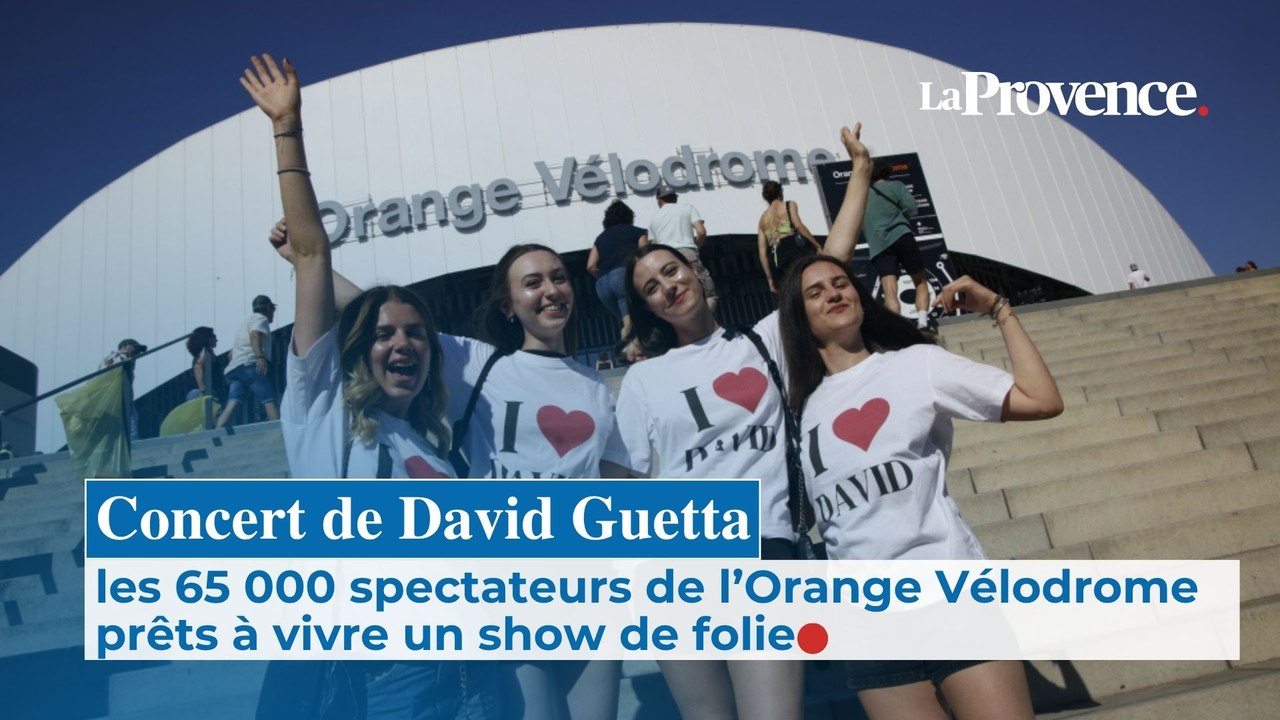 Concert de David Guetta à l'Orange Vélodrome les fans attendent un show de folie
