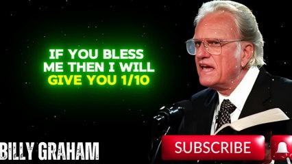 📢 TITHING IS A SIN Billy Graham Stanley Best Powerful Speech
