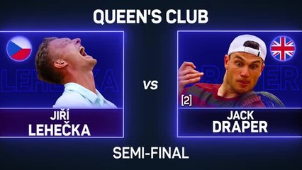 Lehecka downs Draper to reach Queen's final