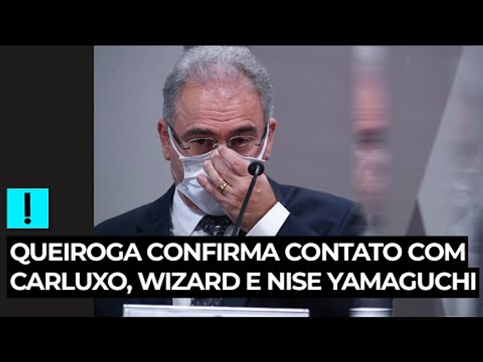 Queiroga confirma contato com Carluxo, Wizard e Nise Yamaguchi