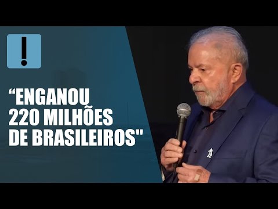 "Na minha vida, apareceu um cidadão mentiroso,...