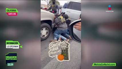 Así detuvieron a un migrante mexicano que trabajaba como jardinero en EUA