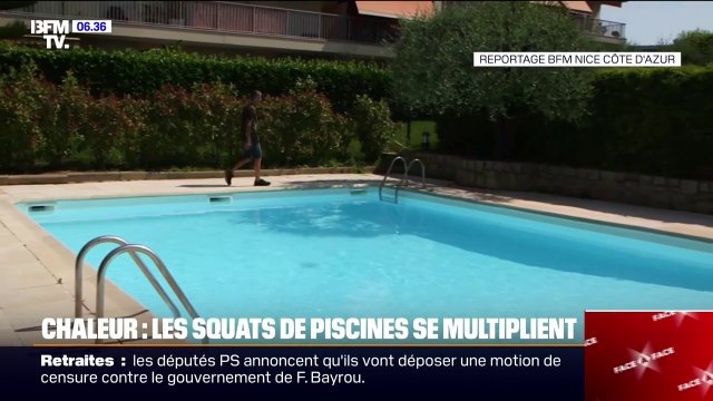 Avec les fortes chaleurs, les squats de piscines de résidences privées se multiplient