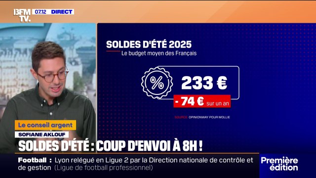 Budget moyen, produits les plus attendus... C'est le coup d'envoi des soldes ce mercredi