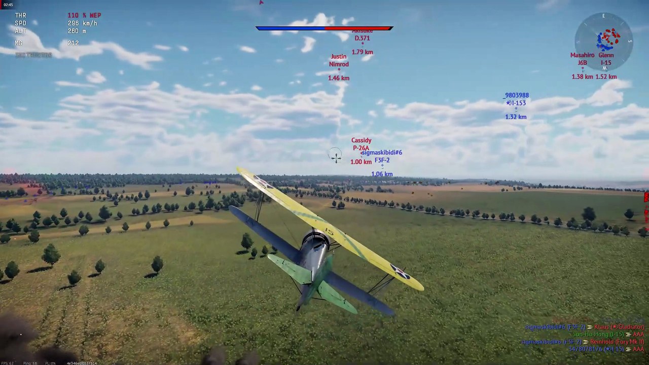 🎮War Thunder Multiplayer Gameplay Ki10 #warthunder #Ki10 #multiplayer #gameplay