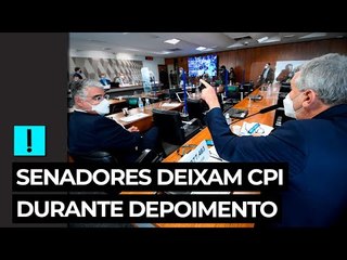 Senadores deixam CPI durante depoimento de médicos favoráveis ao tratamento precoce